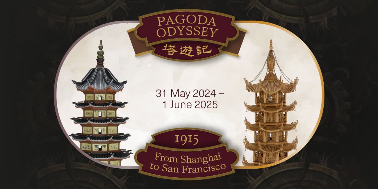 <h1> Pagoda Odyssey 1915: From Shanghai to San Francisco </h1>