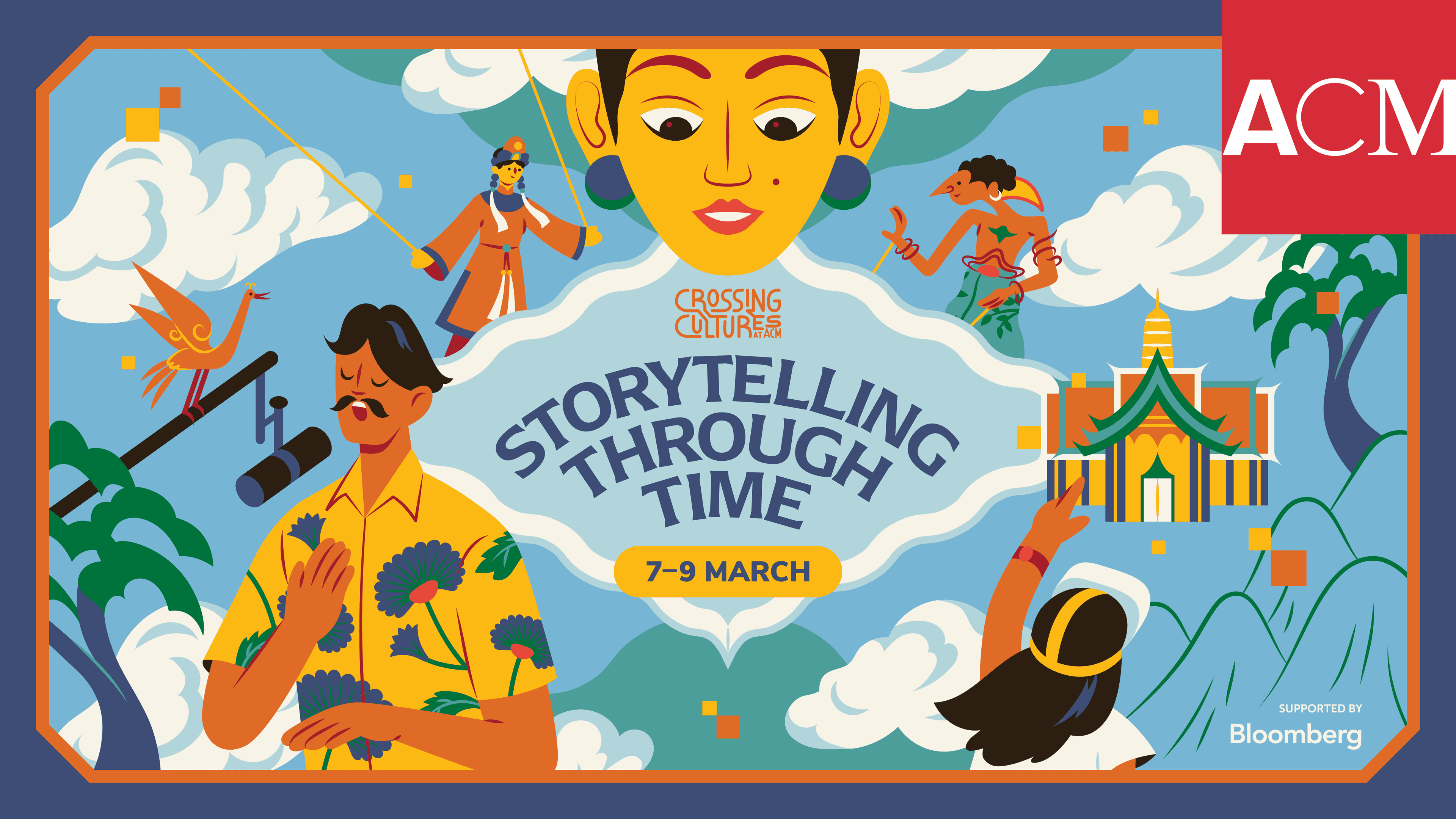 <h1> Crossing Cultures at ACM: Storytelling Through Time </h1>