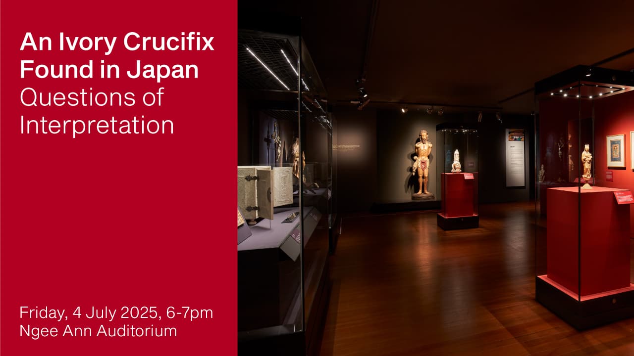 <h1> An ivory crucifix found in Japan </h1>